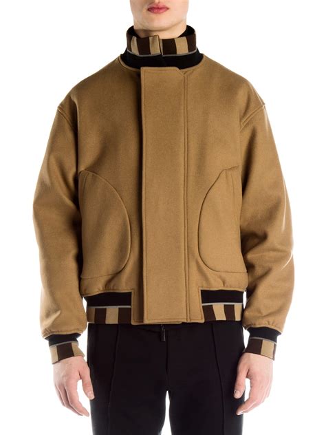 fendi bomber jacket men|Fendi bomber jacket blouse.